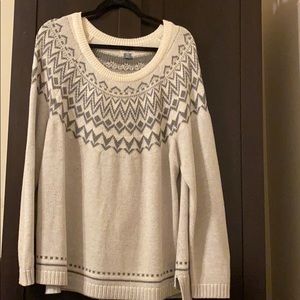 Old Navy White Sweater
